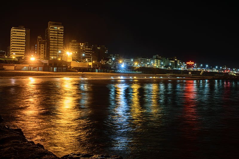 HD-wallpaper-mar-del-plata-city-darkness-light-lights